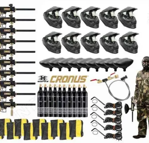 Tippmann Cronus 10 Man Paintball Field Set