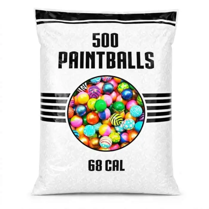 Rainbow Paintballs Bag 500