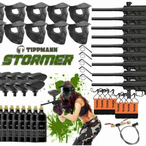 Tippmann Stormer 10 Player Paintball Field Set