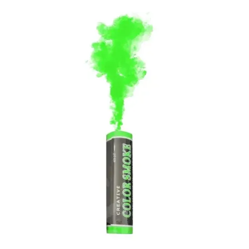 Creative Colour Smoke Bomb Grenade - Green