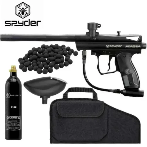Spyder Aggressor Paintball Gun Home Defence Kit