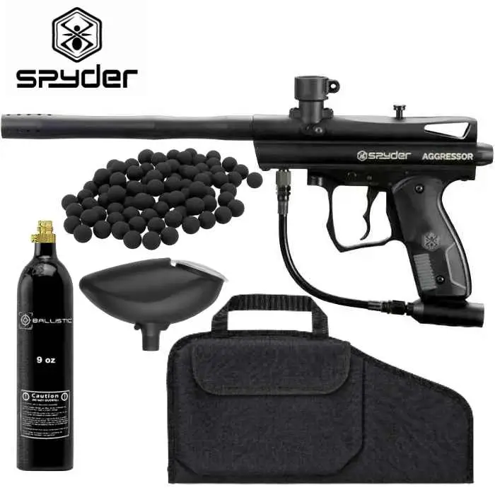 Spyder Aggressor Paintball Gun Home Defence Kit