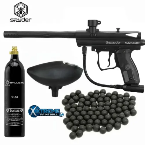 Spyder Aggressor Paintball Gun Home Defence Kit