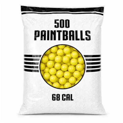GI Sportz Glow In The Dark UV Craze Paintballs .68 cal Bag 500