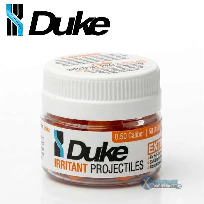 Duke Extreme Irritant Projectiles - 50 cal