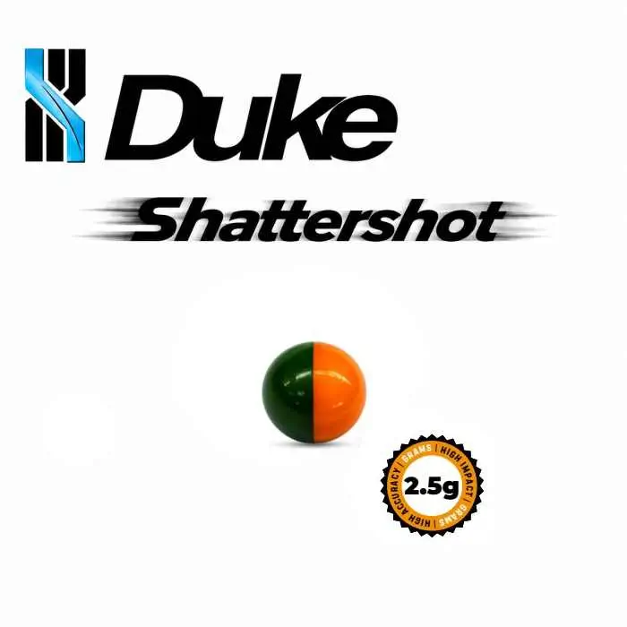 Duke ShatterShot 2.5g Kinetic Projectile .50cal