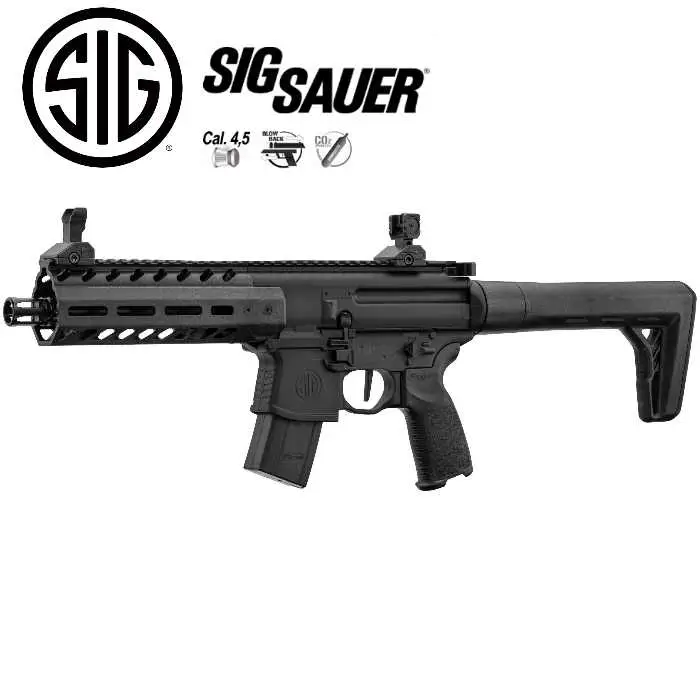 SIG SAUER MPX 4.5MM PELLET RIFLE BLACK – DEMO